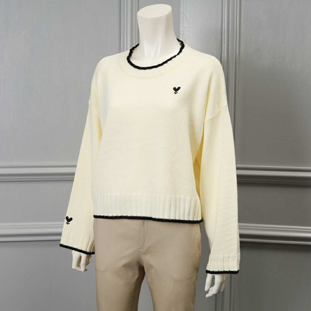 美品！テーラーメイド　ニットブルゾン　Sサイズ　銀座モデル 高身長 【スラモコラボ企画】チュール付け袖（トールサイズ