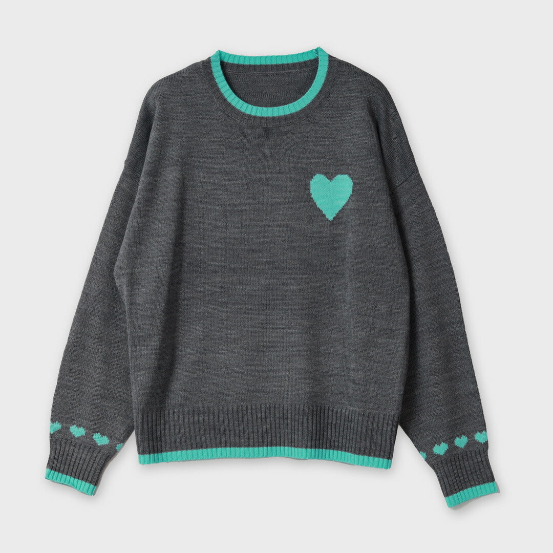 ポップ ハート オーバー サイズ ニット – 銀座マギー公式通販サイト ポップ ハート オーバー サイズ ニット – 銀座マギー公式通販サイト