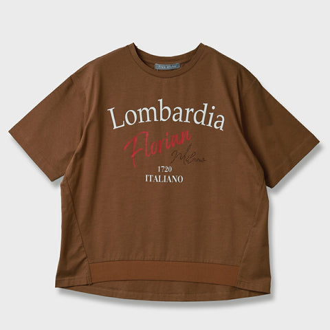 【手洗い可】ロゴ グラフィック Tシャツ