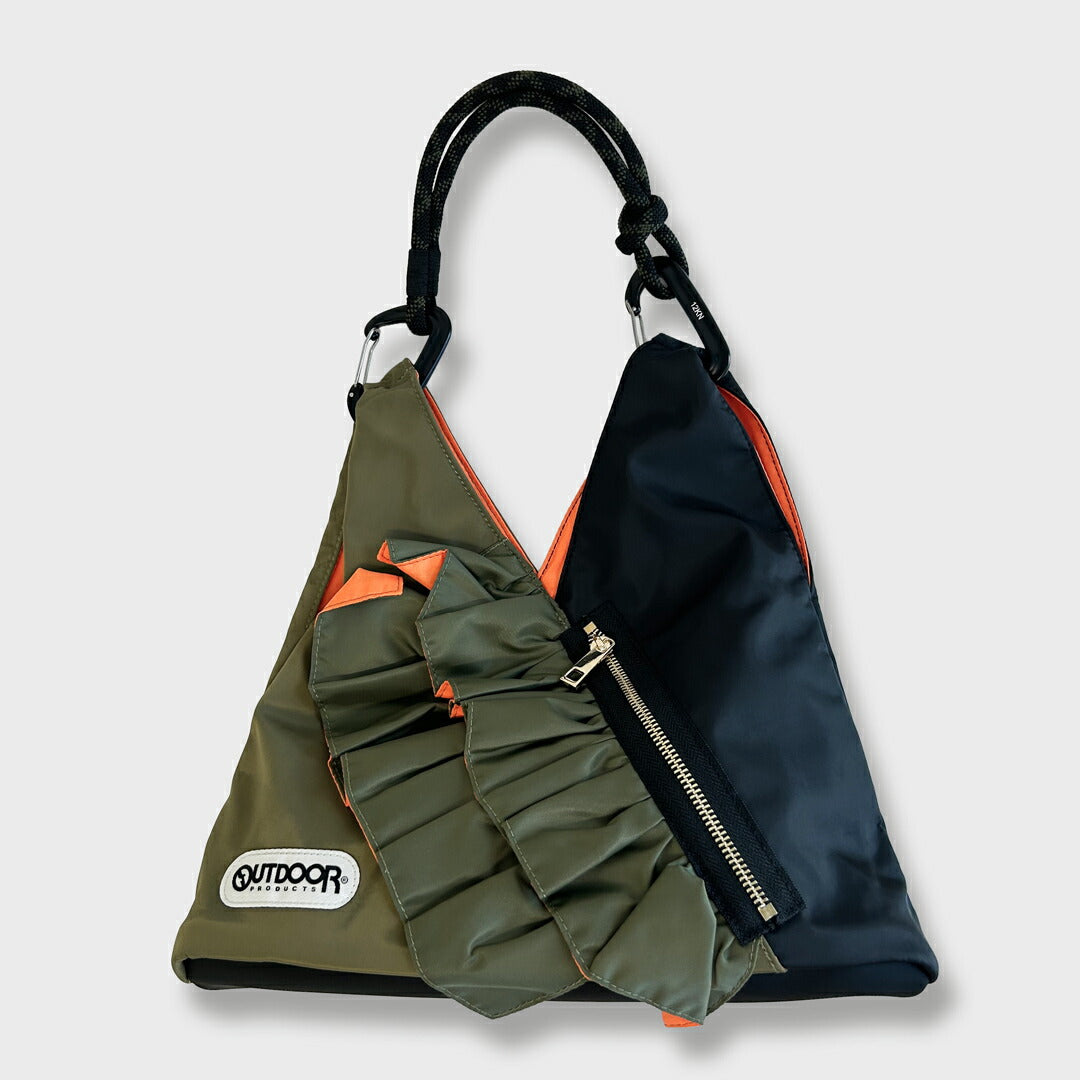 RISLEY outdoorコラボ　ミニショルダー　ブラック RISLEY×OUTDOOR