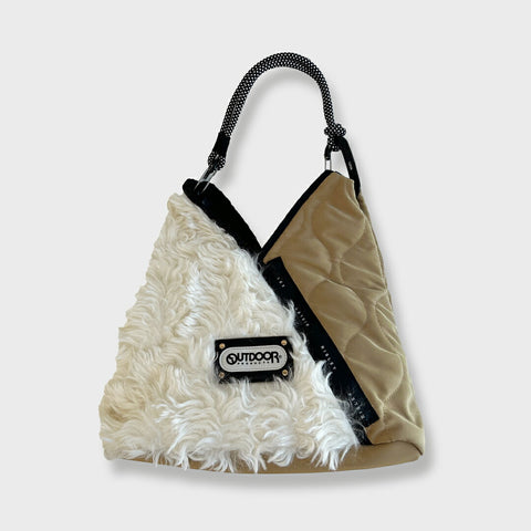 RISLEY×OUTDOOR PRODUCTS コラボ キルト バッグ ミニ