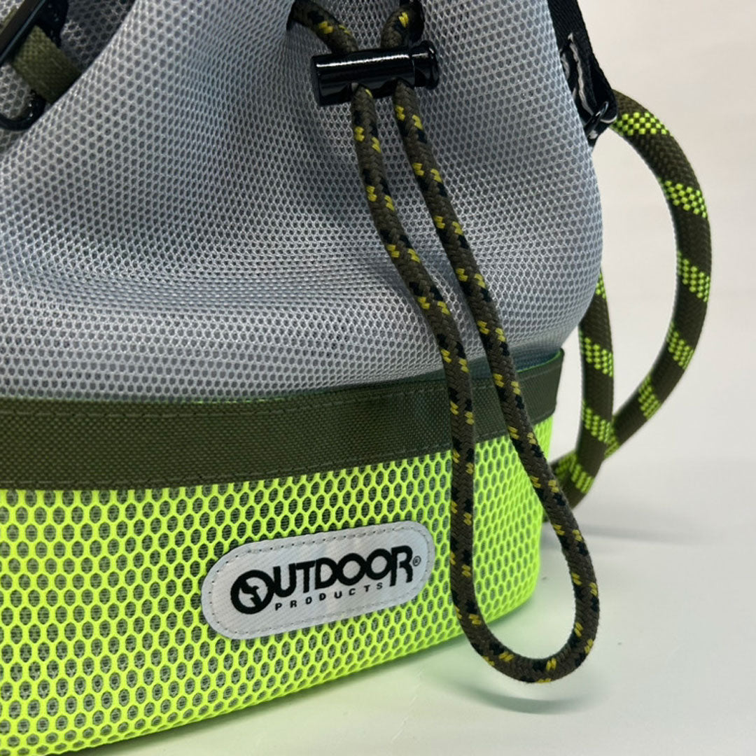 RISLEY x OUTDOOR PRODUCTS コラボ ショルダーバッグ RISLEY×OUTDOOR コラボ メッシュダブルポシェット – 銀座マギー公式