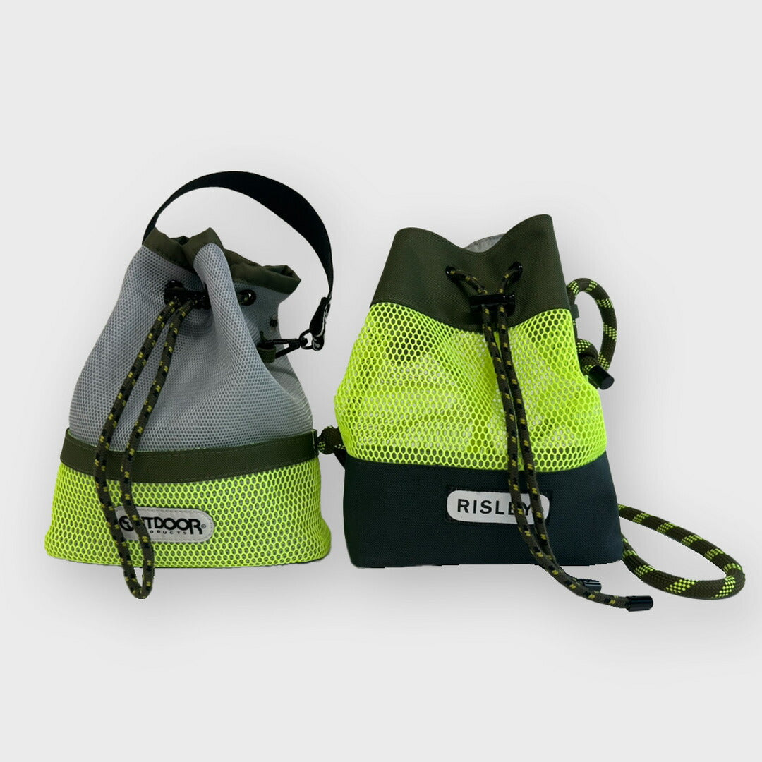 RISLEY×OUTDOOR コラボ メッシュダブルポシェット – 銀座マギー公式