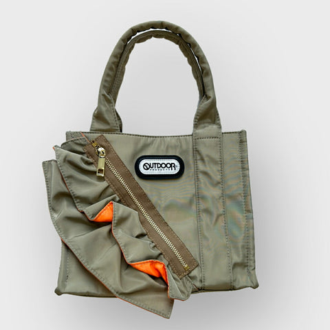 RISLEY×OUTDOOR ミニフリル トートバック
