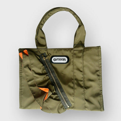RISLEY×OUTDOOR ミディアムフリル トートバック