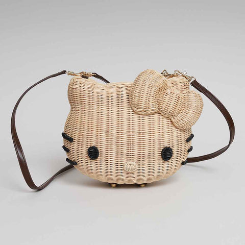 ハローキティ ラタンバッグ