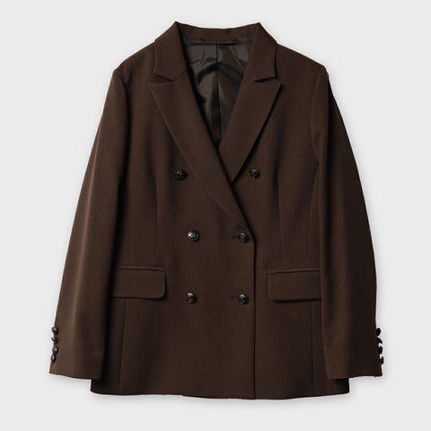 ウールライク ダブルジャケット