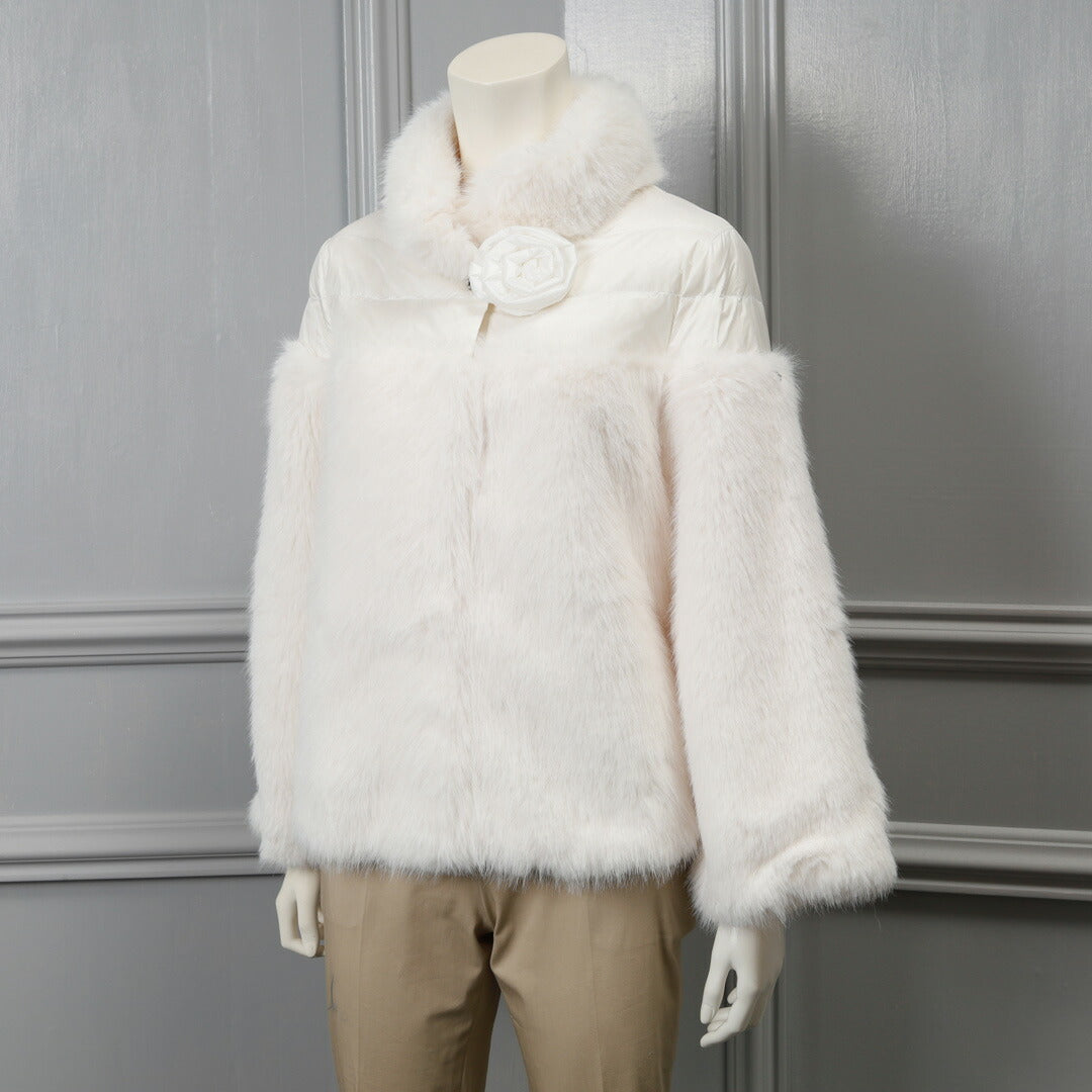 フェイクファー切替ダウン ショートコート – 銀座マギー公式通販サイト