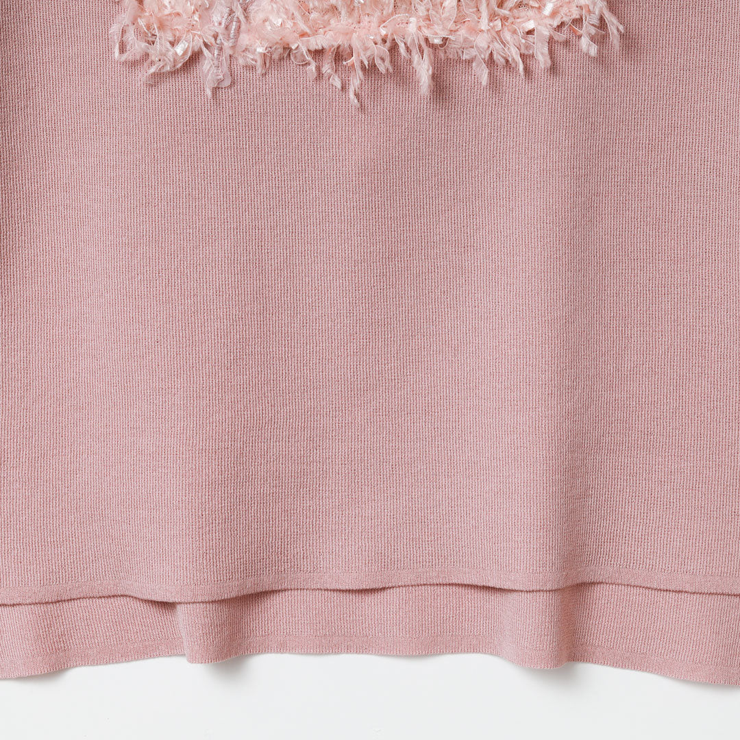 立体花モチーフ ニットプルオーバー – 銀座マギー公式通販サイト